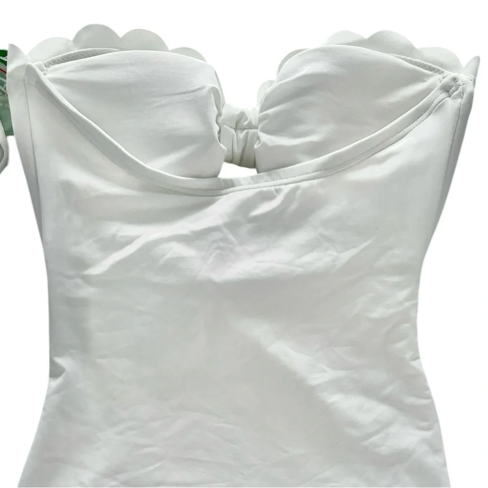 Kate Spade Scalloped Cutout One Piece